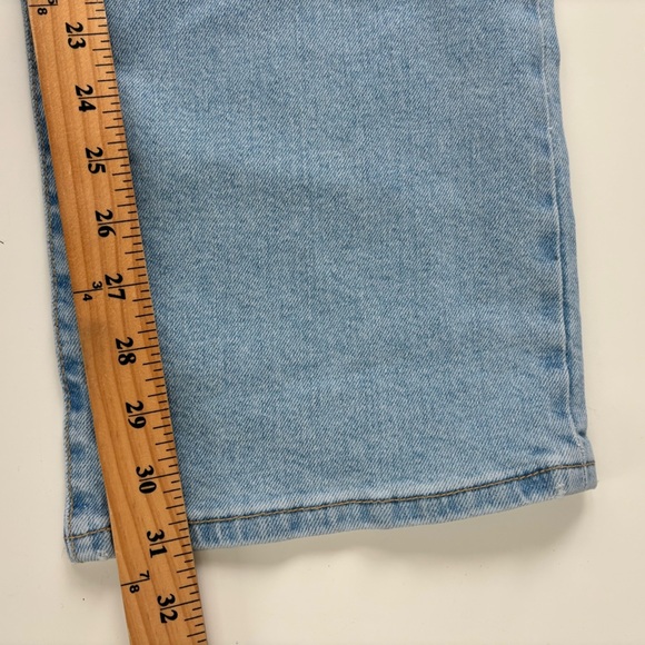 Levi's Women's Ribcage Straight Ankle Jeans in Light Wash High Rise Size 30 - Picture 13 of 13